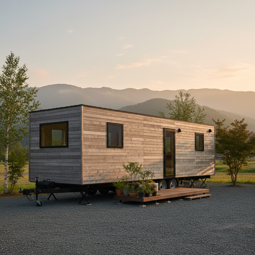 10年使い込まれて尚美しいトレーラーハウス──耐候性素材と定期メンテが生む経年美