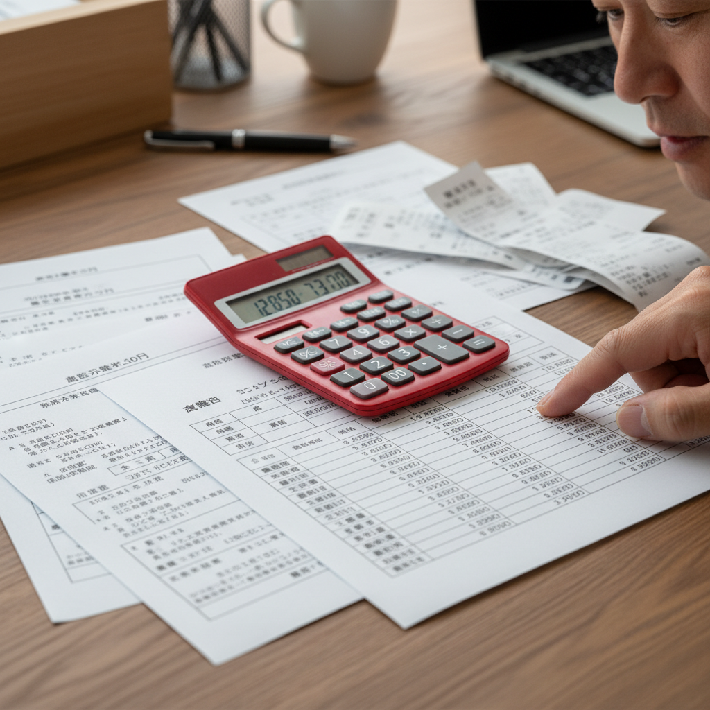 トレーラーハウス費用の内訳明細と請求書